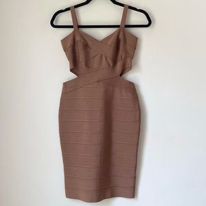 GLAMOROUS Bandage Cutout Bodycon Dress XS